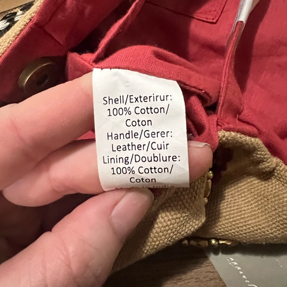 NWT Anthropologie bag and coin purse with some minor defects - Picture 12 of 15